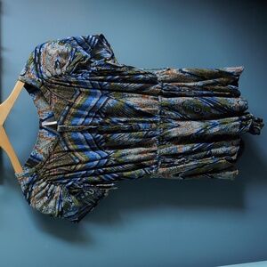 Free people tribal romper xs